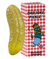 DR DINGUS Dad Joke Pickle Button: a jar of laughs for family gatherings.