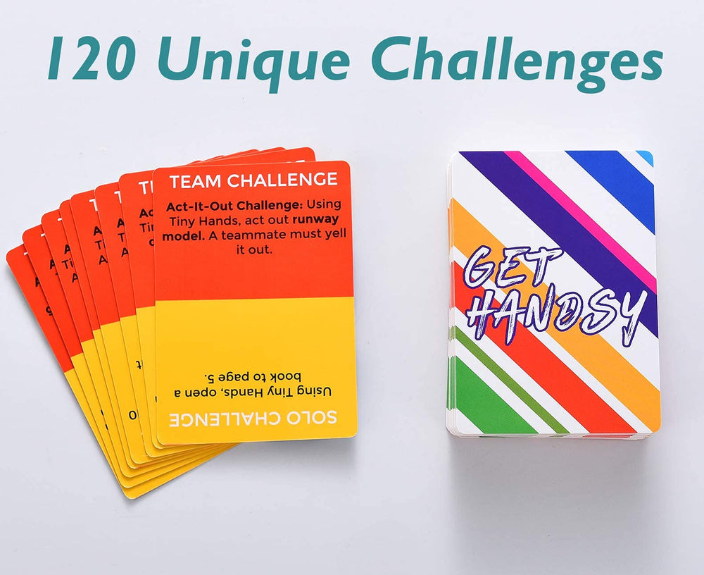 DR DINGUS Get Handsy 120 challenges offer endless variety for game night