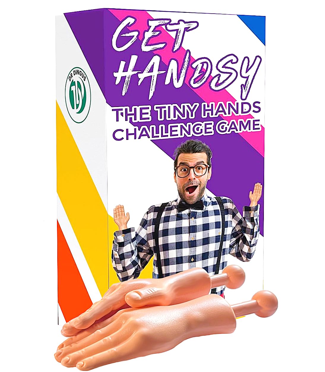 DR DINGUS Get Handsy tiny hands in action spark family laughs during play