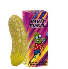 DR DINGUS Party Pickle pressed button activates 30-second dance beat for quick fun