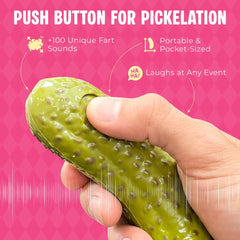 DR DINGUS pickle party starter sparks fun at events.