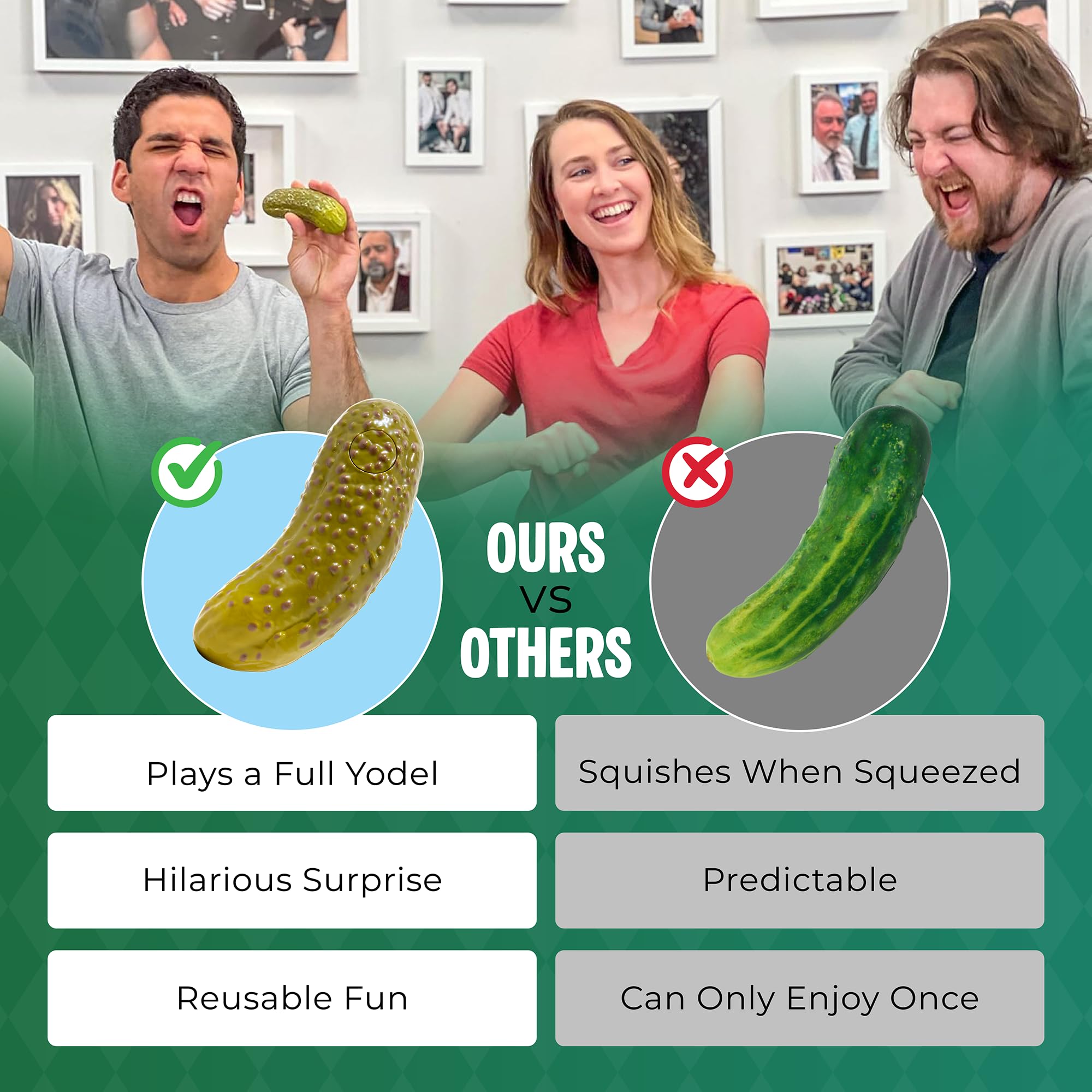 DR DINGUS Portable pickle is pocket-sized for amusement anywhere.