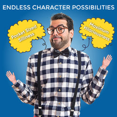 DR DINGUS Tiny Hands realistic look enhances comedic skits and storytelling.