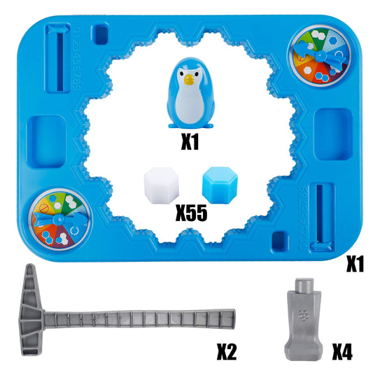 DR.DUDU assembly on ice platform promotes cooperative play