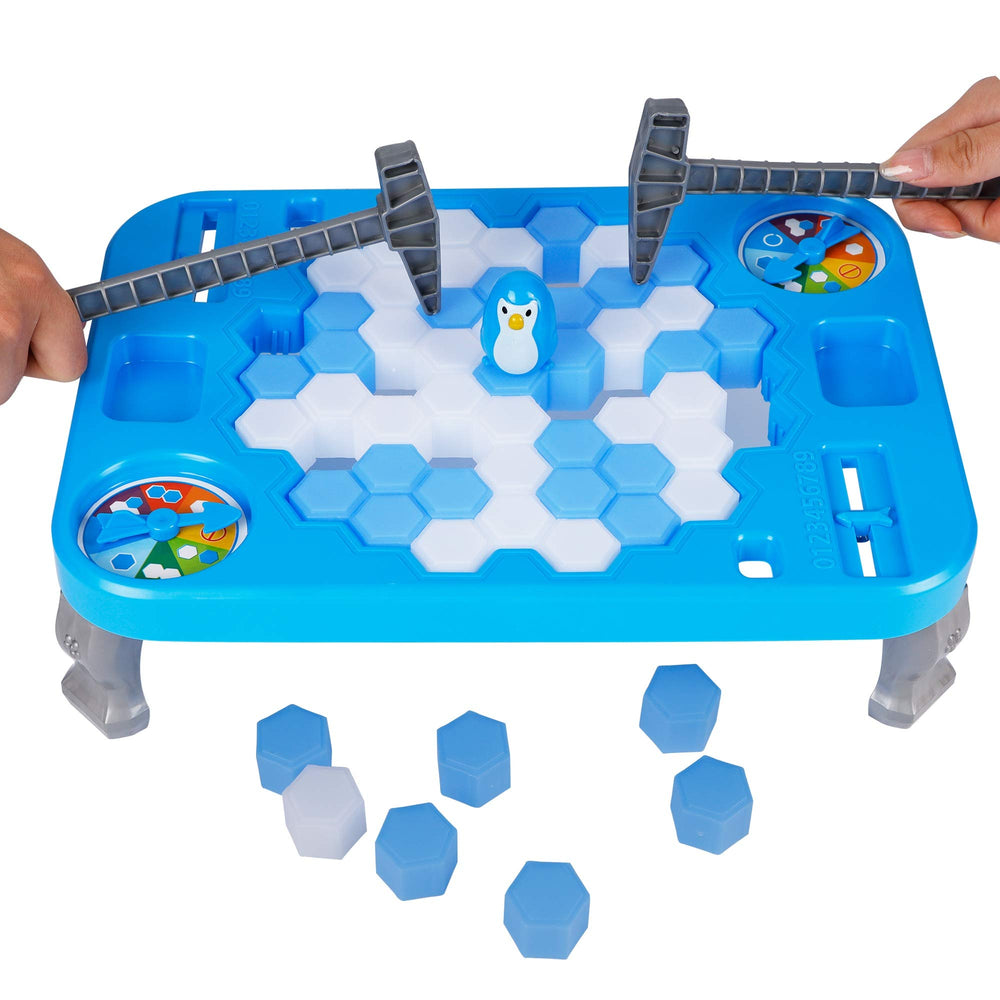 DR.DUDU Ice Breaker Game: penguin on ice block for family fun