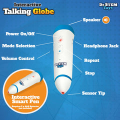 Dr. STEM Toys compact dimensions fit on desks and shelves.
