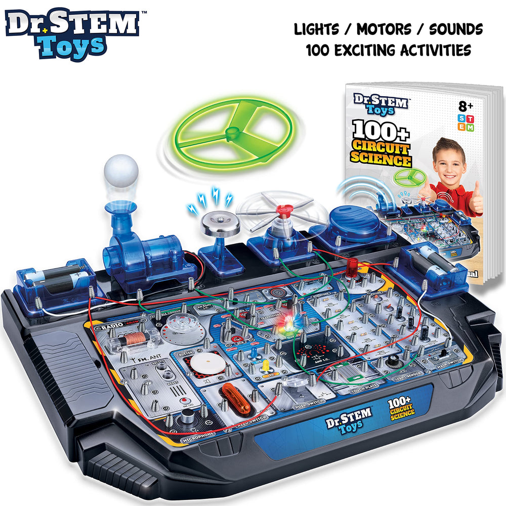 Dr. STEM Toys over 100 experiments for extended hands-on STEM play