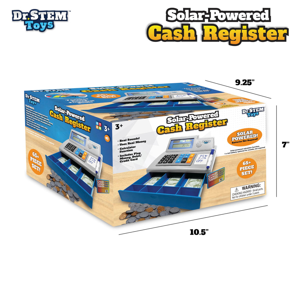 Dr. STEM Toys bills and coins set for counting and change practice