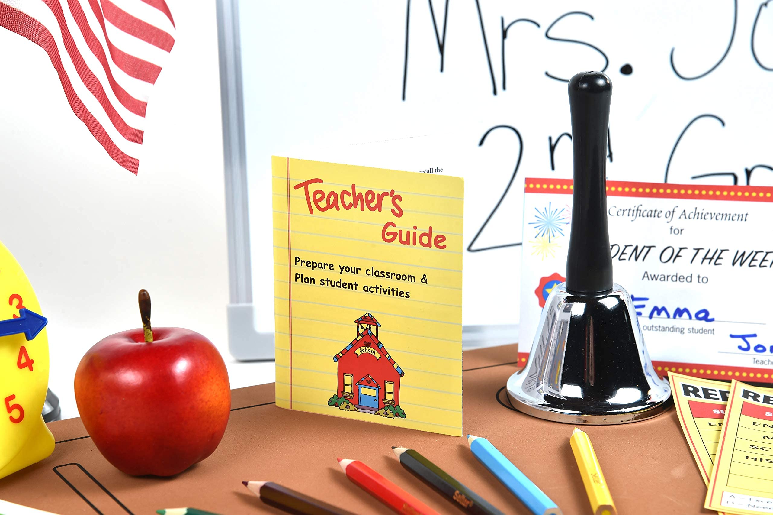 Dr. STEM Toys teacher-grade-cards assist progress tracking during pretend grading