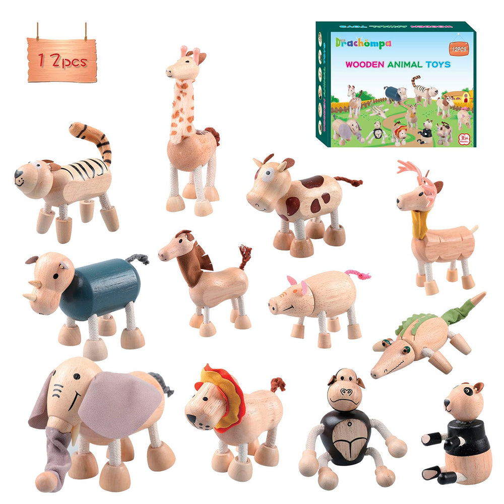 Drachompa bendable elephant toy for imaginative play and hand-eye coordination