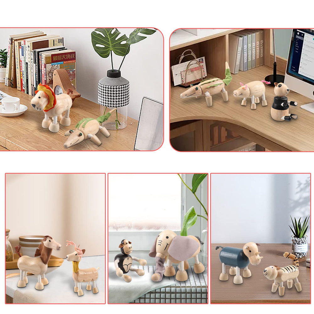 Drachompa bendable tiger toy enhances imaginative scenes and coordination