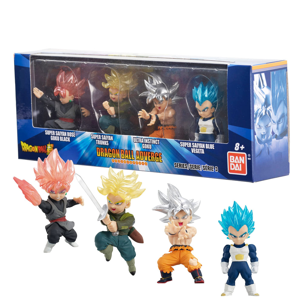 Dragon Ball Super Adverge Set 5 Ultra Instinct Goku pose for display and collection