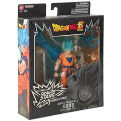 Dragon Ball Super Dragon Stars SS Blue Goku versatile poseability for adventures.