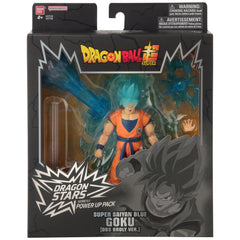 Dragon Ball Super Dragon Stars SS Blue Goku with three accessories ready for adventures.