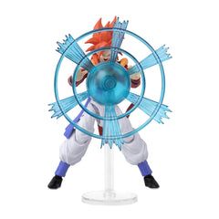 Dragon Ball Super Gogeta dynamic attack stance for action poses.