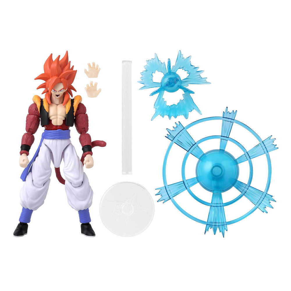 Dragon Ball Super Gogeta pose-ready base for stable display.