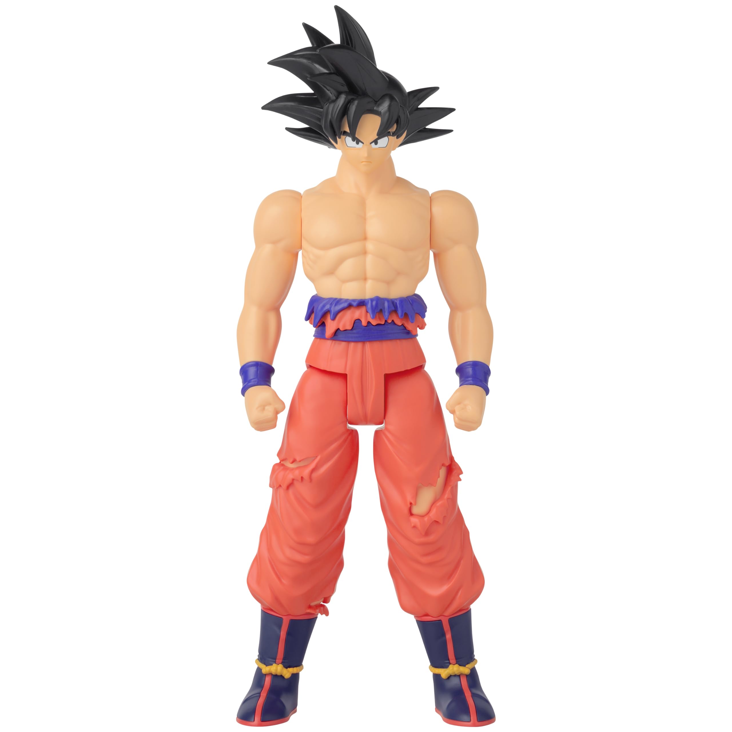 Dragon Ball Z Limit Breaker Goku Battle Damage figure – front view for display and dynamic posing.