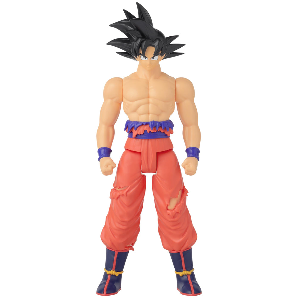 Dragon Ball Z Limit Breaker Goku Battle Damage figure – front view for display and dynamic posing.
