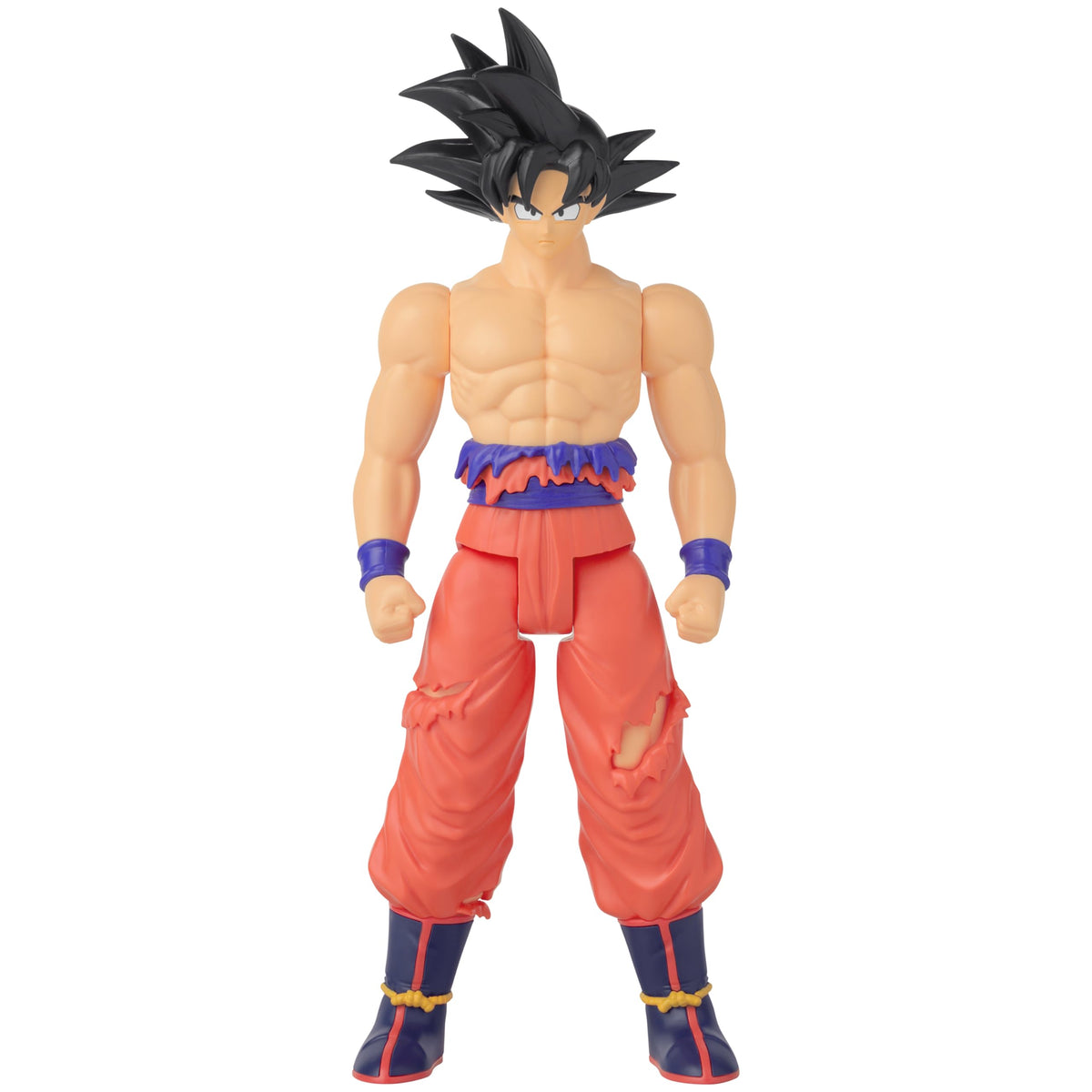 Dragon Ball Z Limit Breaker Goku Battle Damage figure – front view for display and dynamic posing.