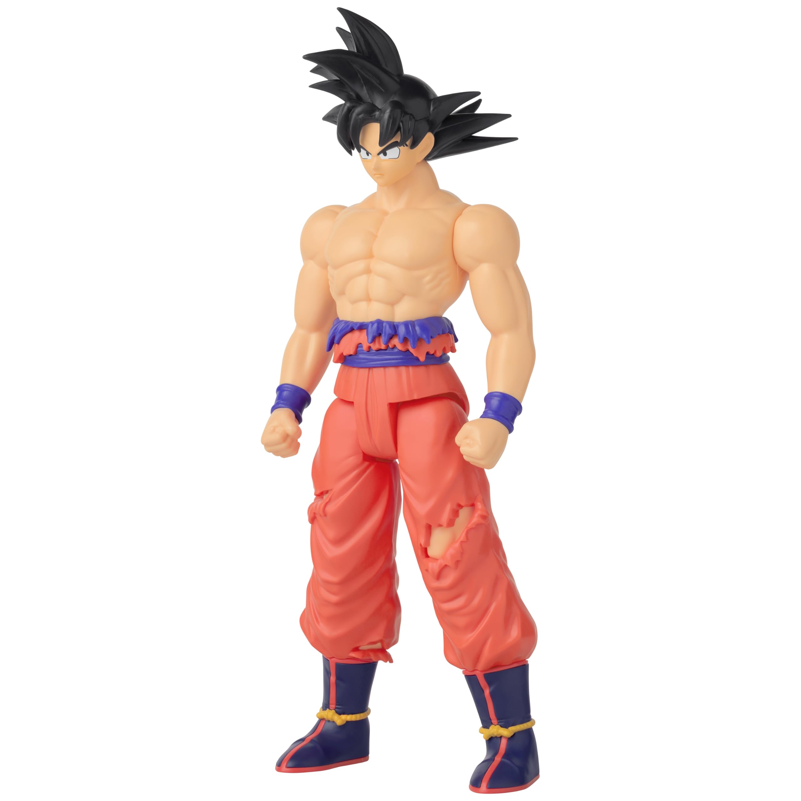 Dragon Ball Z Limit Breaker Goku Battle Damage figure – side profile for action-ready display.