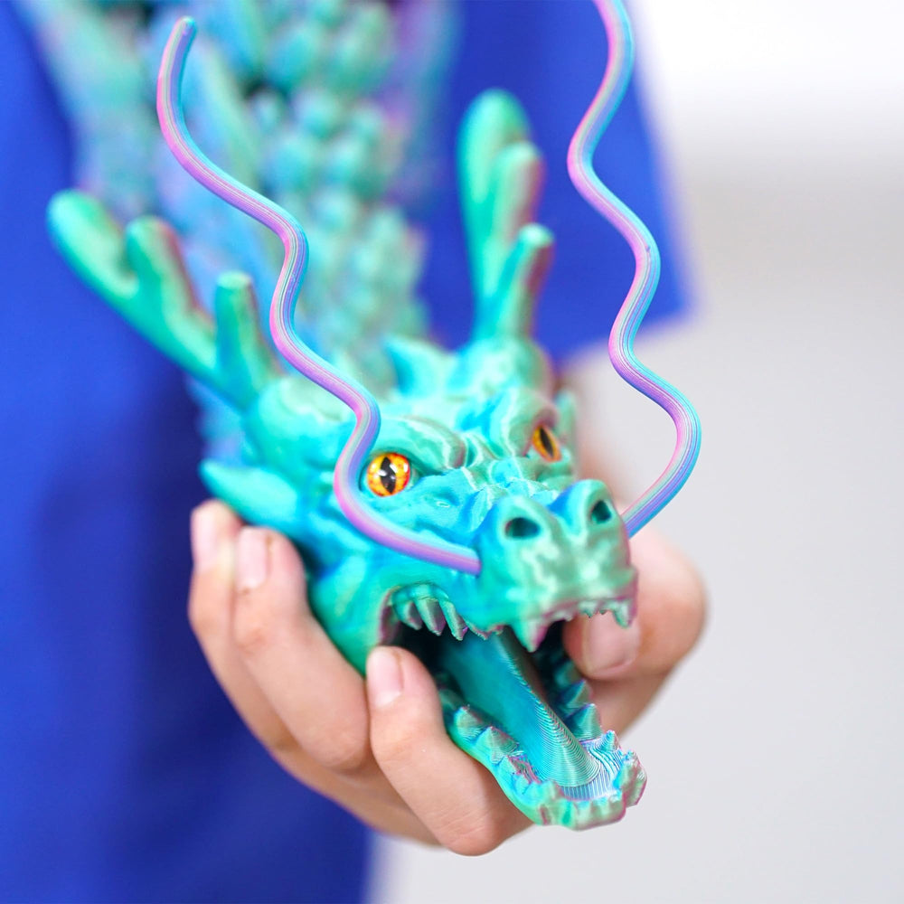 Dragon Model glossy finish catches light from multiple angles.