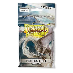 Dragon Shield inner sleeve inside layout shown with cards