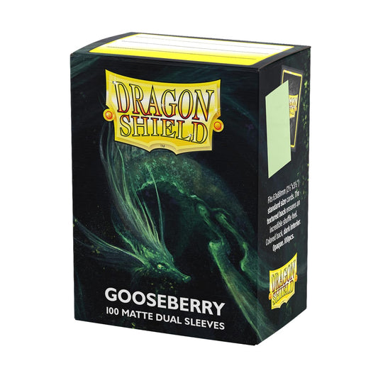 Dragon Shield matte dual sleeves 100ct cover photo protects trading cards during play