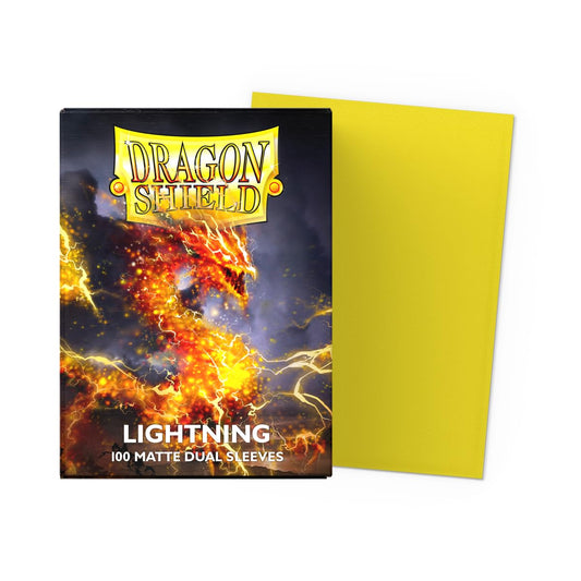 Dragon Shield Matte Dual Sleeves back view highlighting opaque interior for concealment.