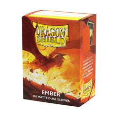 Dragon Shield Matte Dual Sleeves pack front view with full card protection