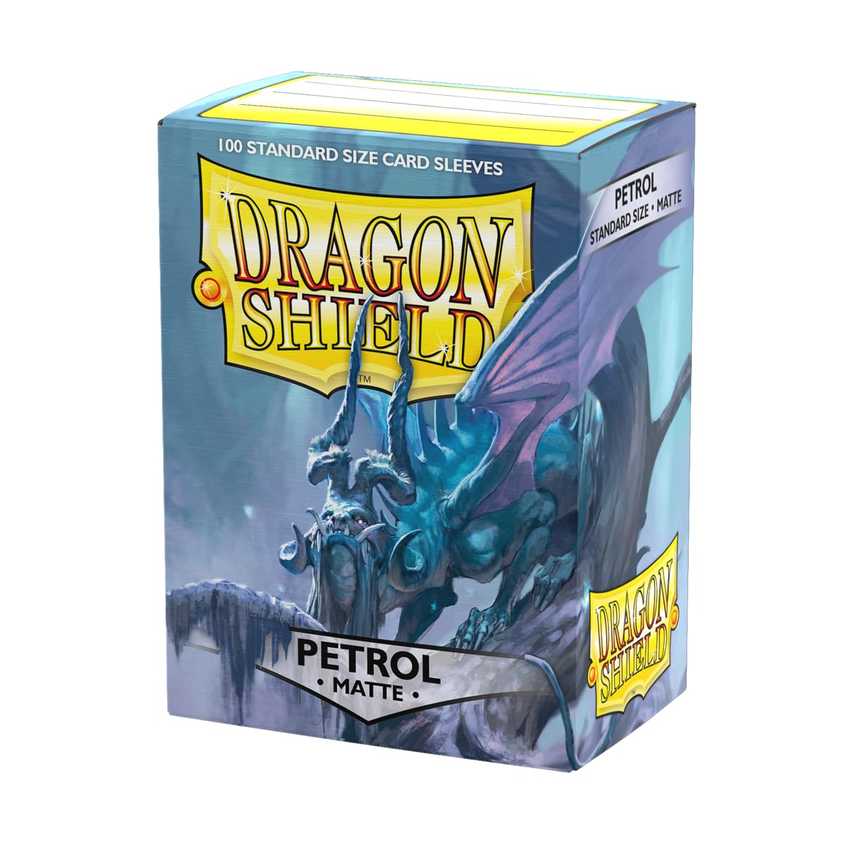 Dragon Shield Matte Sleeves front view with smooth texture for easy shuffling.