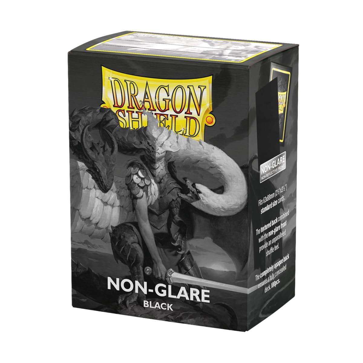 Dragon Shield standard size matte sleeves 100ct front packaging protects cards during storage