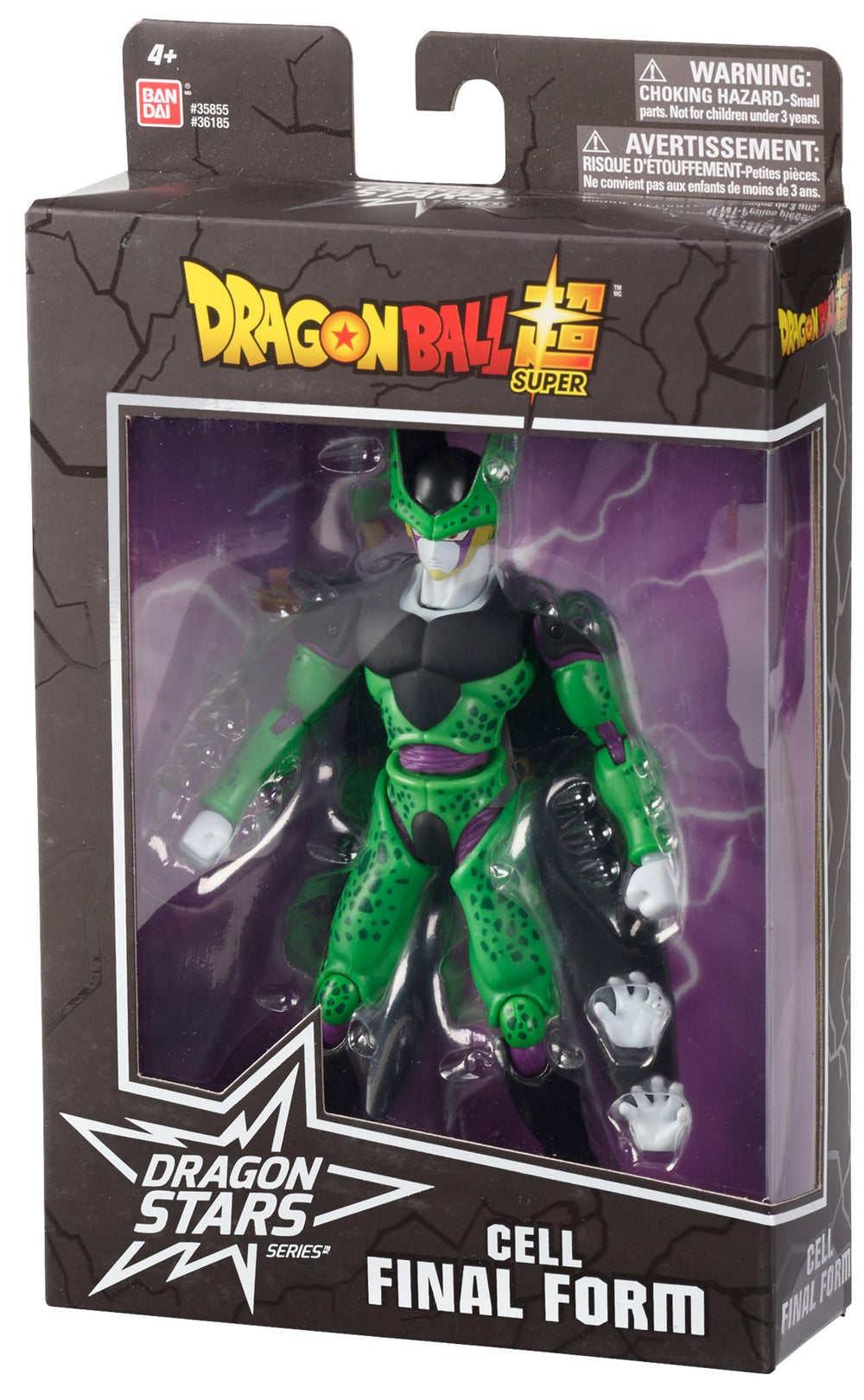 Dragon Stars Series Cell Final Form Figure display stand compatible