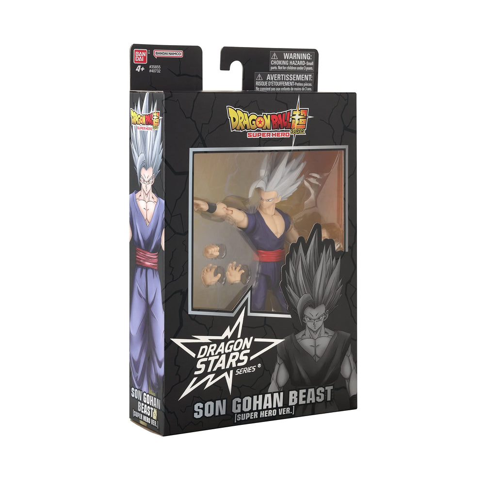 Dragon Stars Son Gohan Beast chassis detail on armor and facial deco.