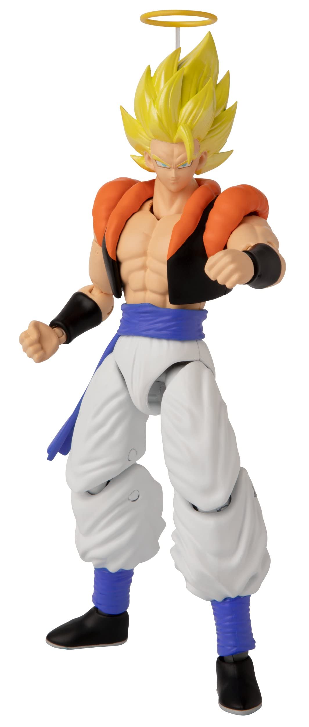Dragon Stars Super Saiyan Gogeta 6.5-inch figure with pose-ready articulation for dynamic displays