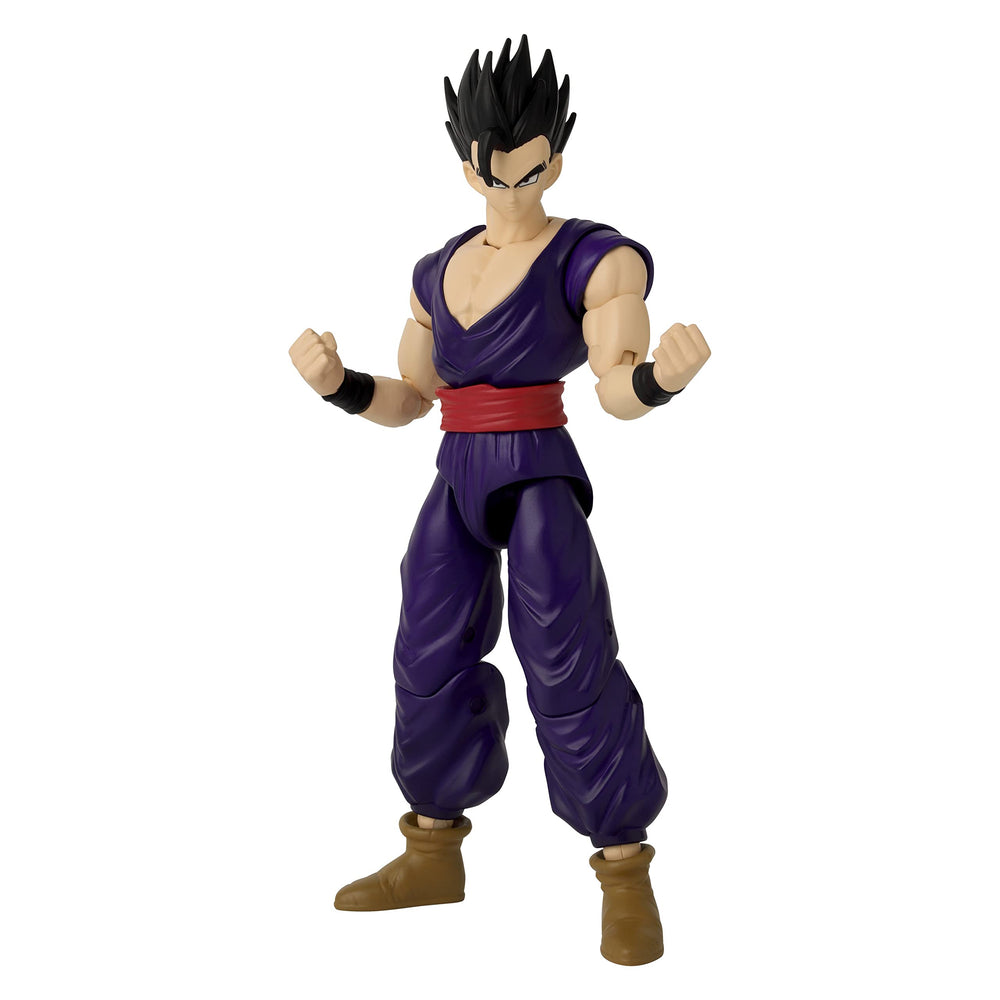Dragon Stars Ultimate Gohan front view for realistic display on shelves