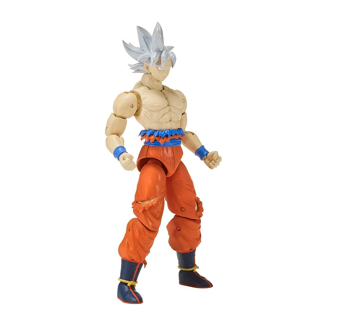 Dragon Stars Ultra Instinct Goku Series 7 pose for dynamic battle display.