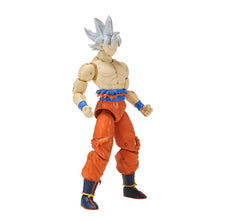 Dragon Stars Ultra Instinct Goku Series 7 pose for dynamic battle display.