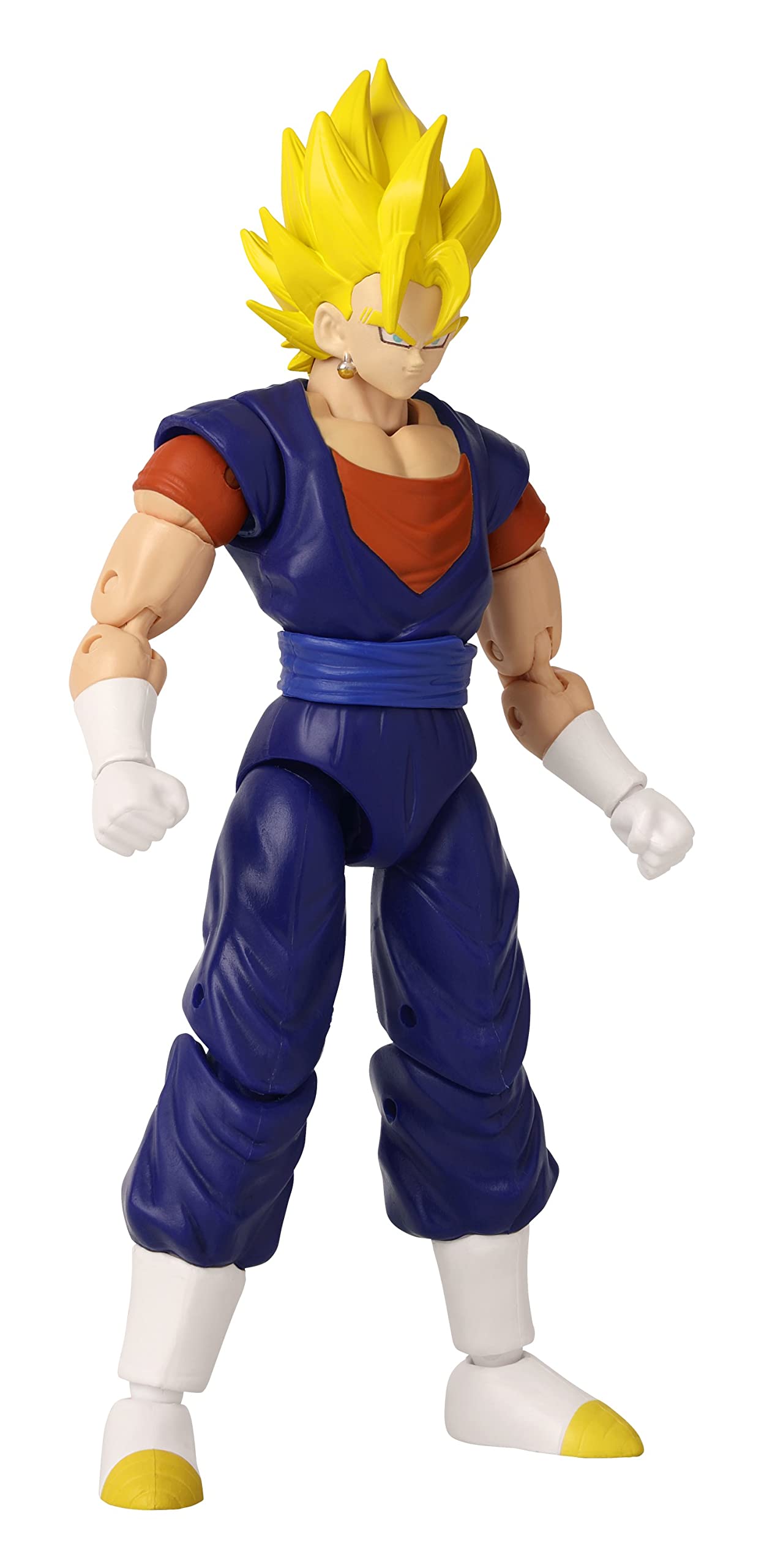 Dragon Stars Vegito with three accessories enables varied action moments.