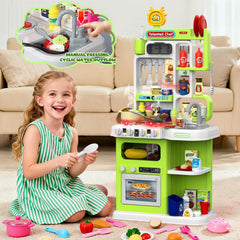 DRAMATION Kids Kitchen Playset oven for baking pretend meals