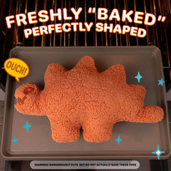 Drambeenie Stego Sammy nugget pillow on bed scene for kids