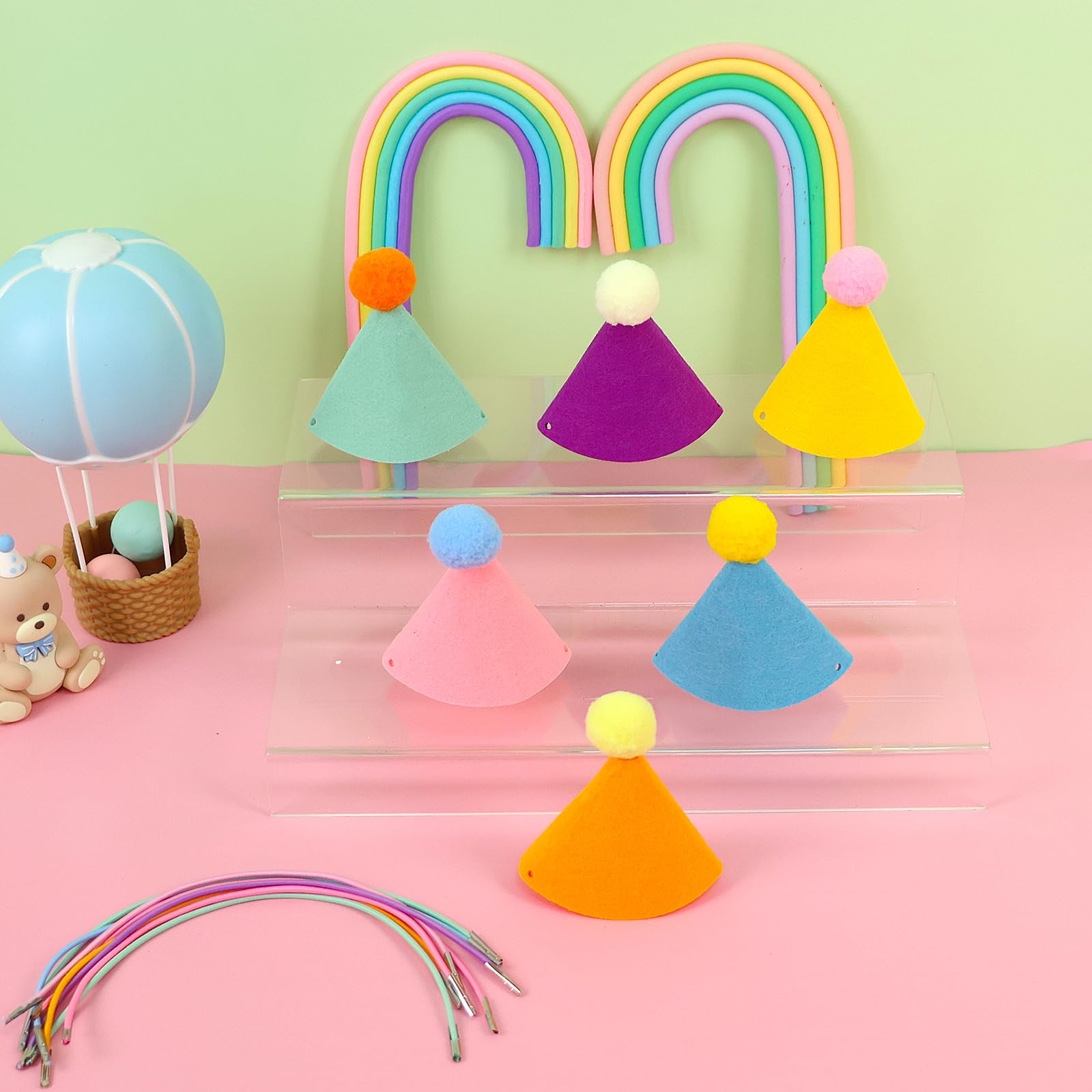 DRANSMIC premium felt construction provides durable, safe party wear