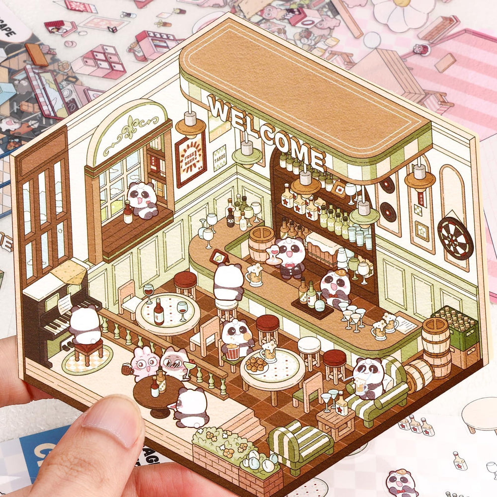 Draupnir reusable base plate lets you rearrange scenes anytime.