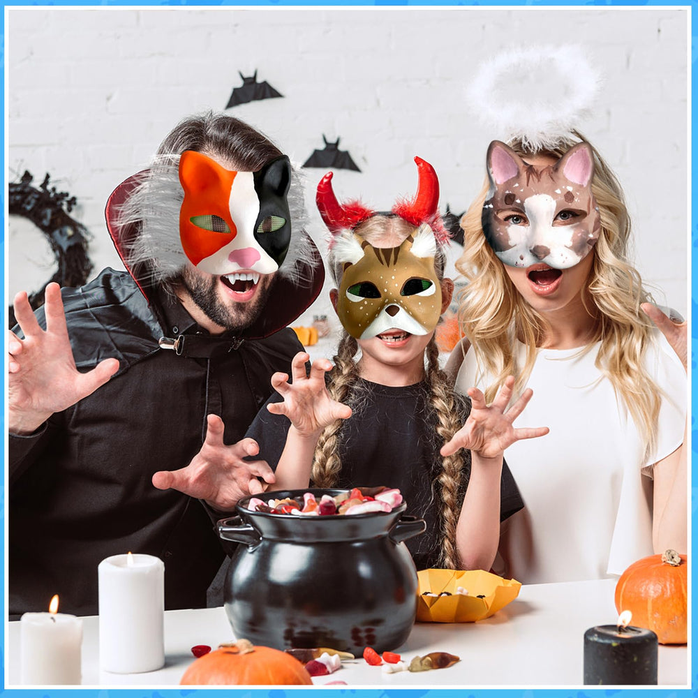 Draupnir Therian cat mask contents for creative crafting sessions.
