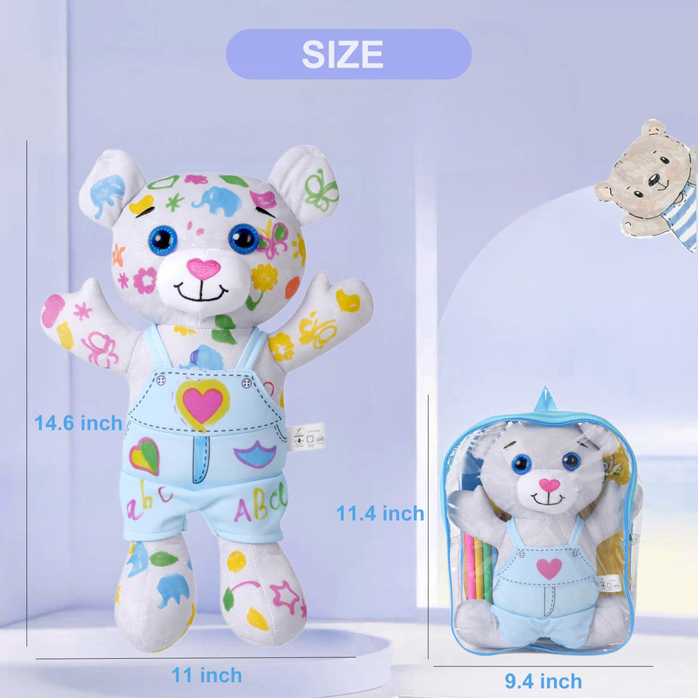 DRAWMYTOY plush material detail for safe play