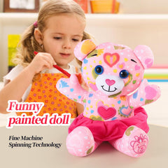 DRAWMYTOY safe non-toxic polyester fabric ensures gentle play
