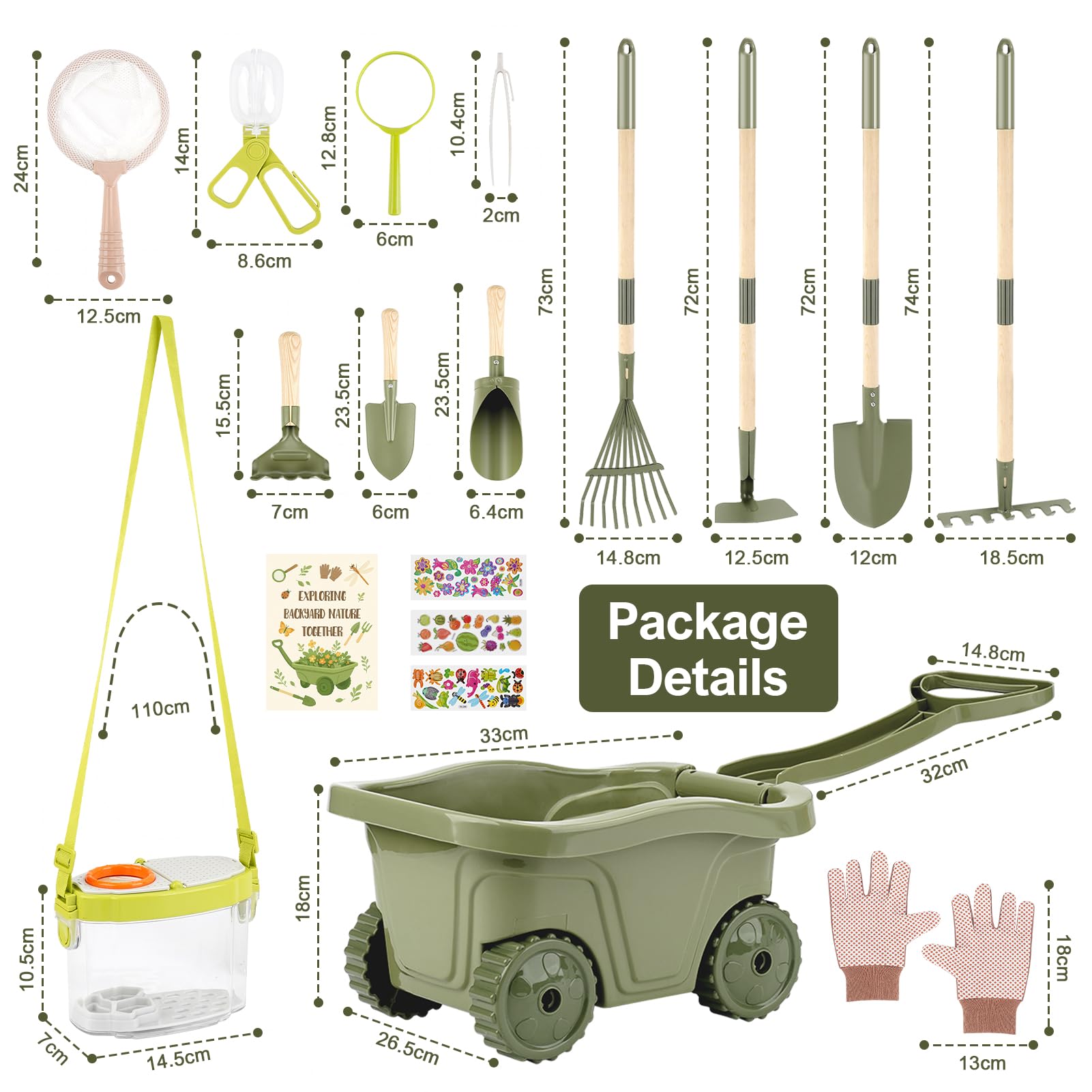 Dreamon bug box with magnifier helps kids observe insects closely.