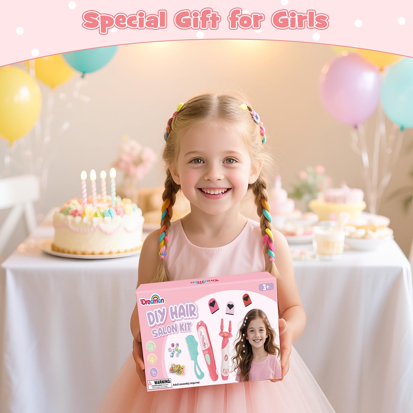 Dreamon 51-piece set unlocks creative hair moments for kids.