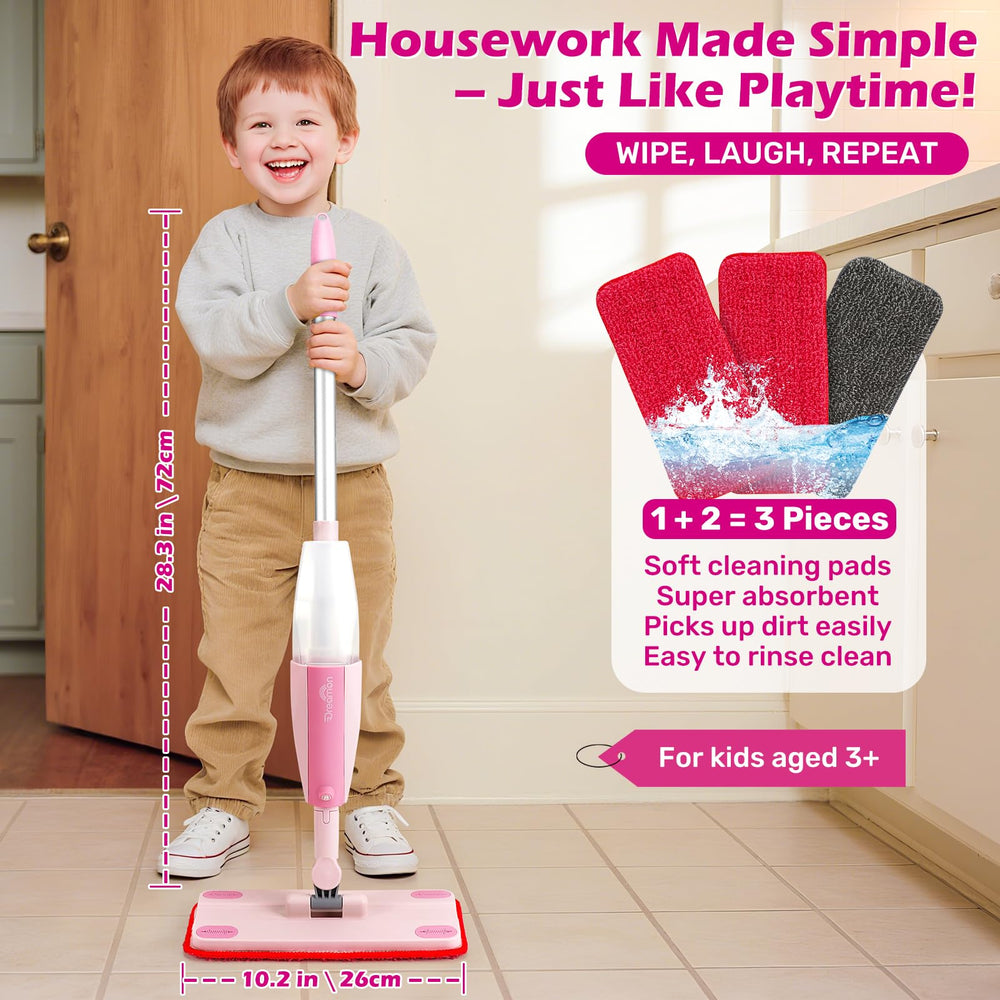 Dreamon Kids Spray Mop measuring cup used to control water amount
