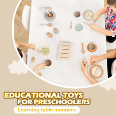 Dreamon pretend-play kitchen scene encouraging creative social play