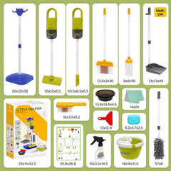 Dreamon role-play cleaning education set encourages social play and organization